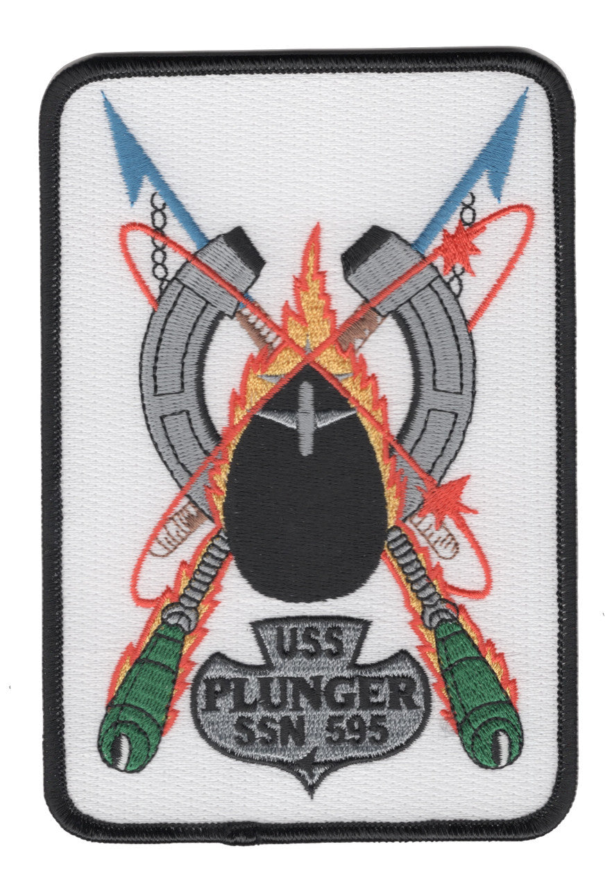 USS PLUNGER SSN 595 PATCH