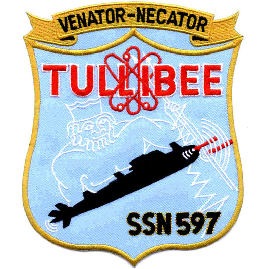 USS TULLIBEE SSN 597 PATCH