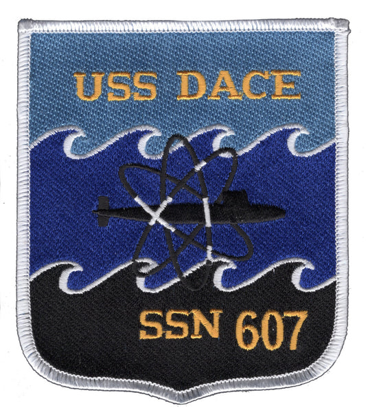 USS DACE SSN 607 PATCH