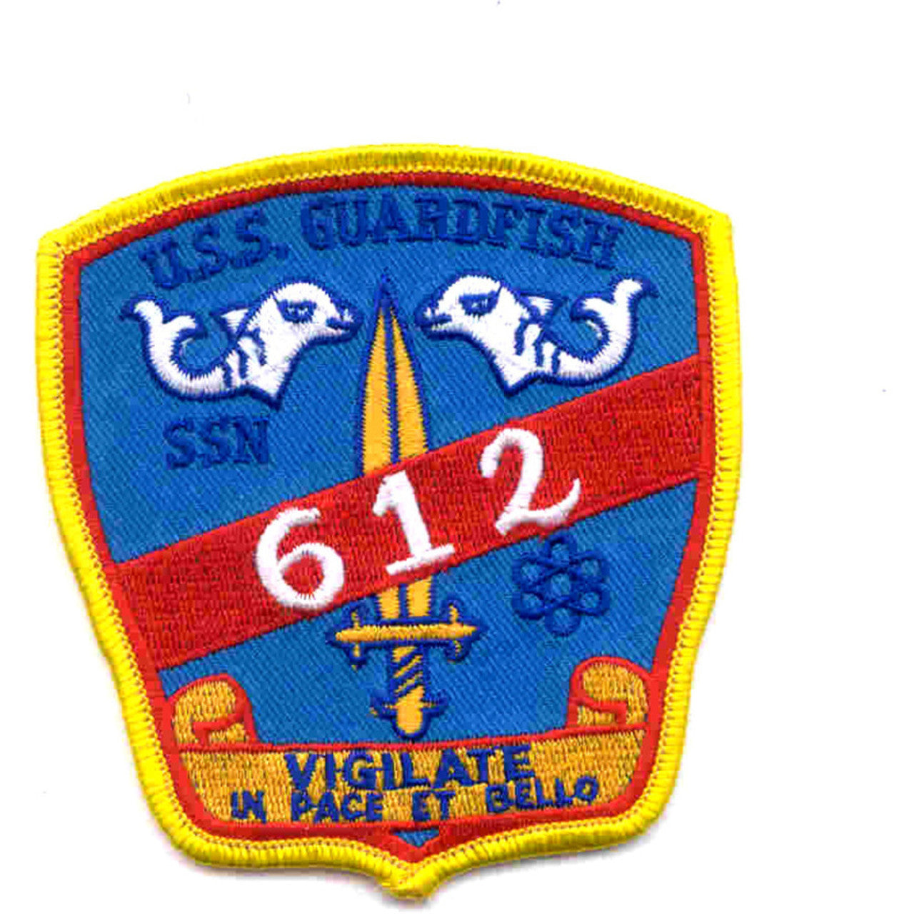USS GUARDFISH SSN 612 PATCH