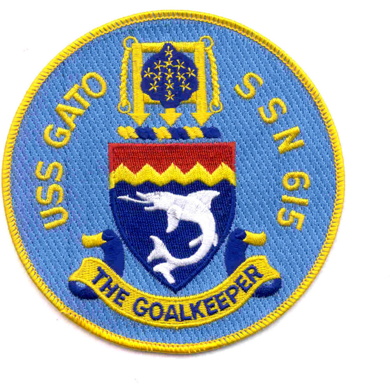 USS GATO SSN 615 PATCH