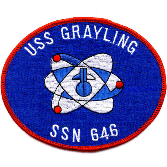 USS GRAYLING SSN 646 PATCH