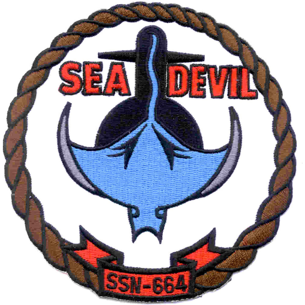 USS SEA DEVIL SSN 664 PATCH