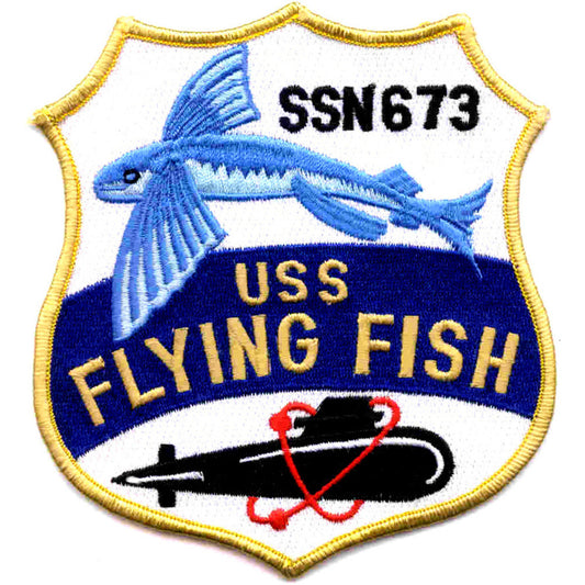 USS FLYING FISH SSN 673 PATCH