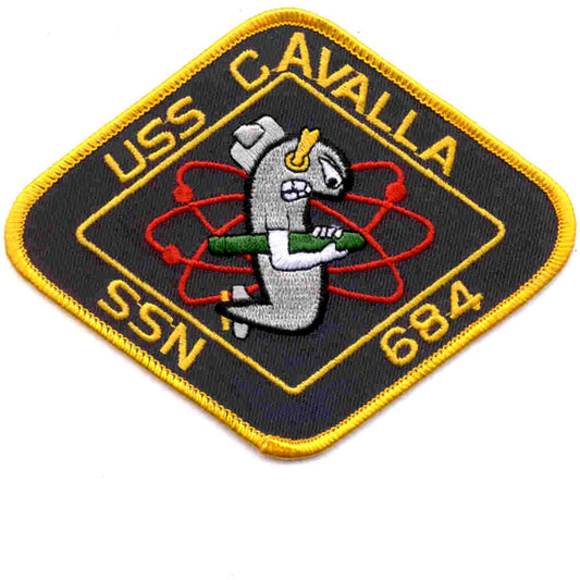 USS CAVALLA SSN 684 PATCH