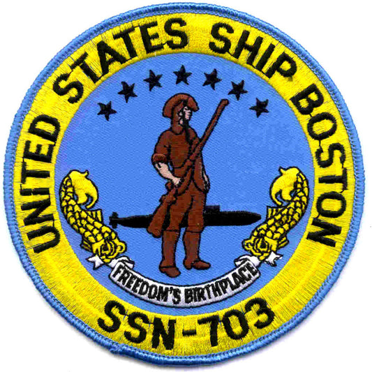 USS BOSTON SSN 703 PATCH