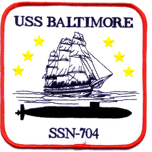 USS BALTIMORE SSN - 704 PATCH