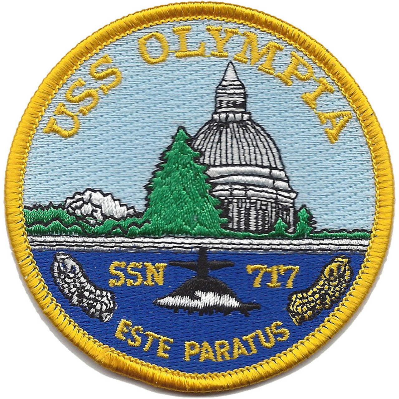 USS OLYMPIA SSN 717 PATCH