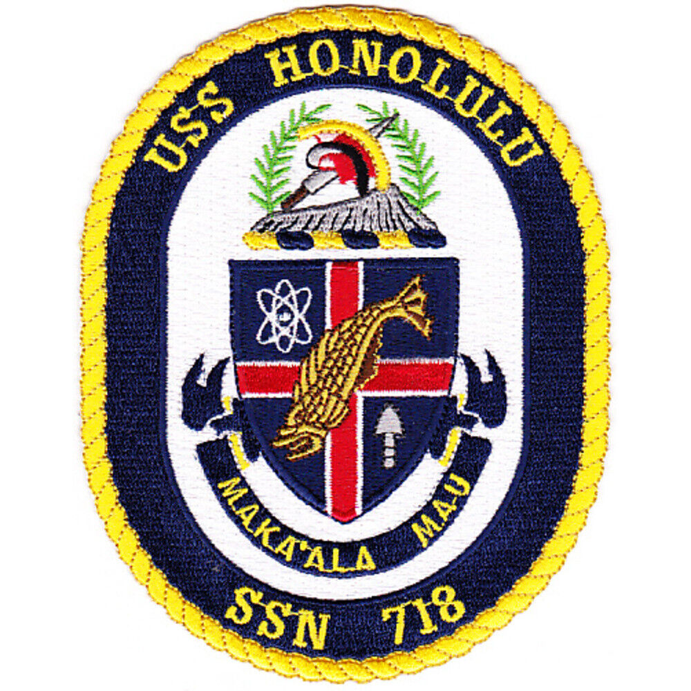 USS HONOLULU SSN 718  PATCH