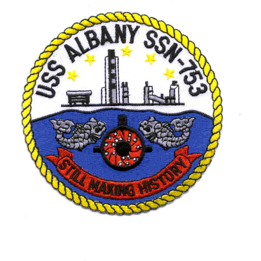 USS ALBANY SSN 753 PATCH