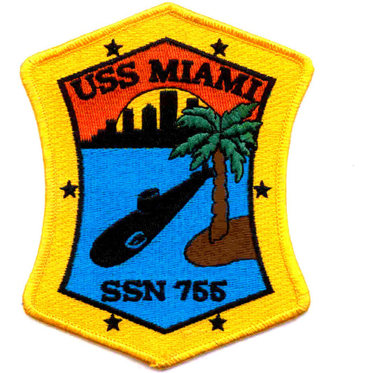 USS MIAMI SSN 755 PATCH