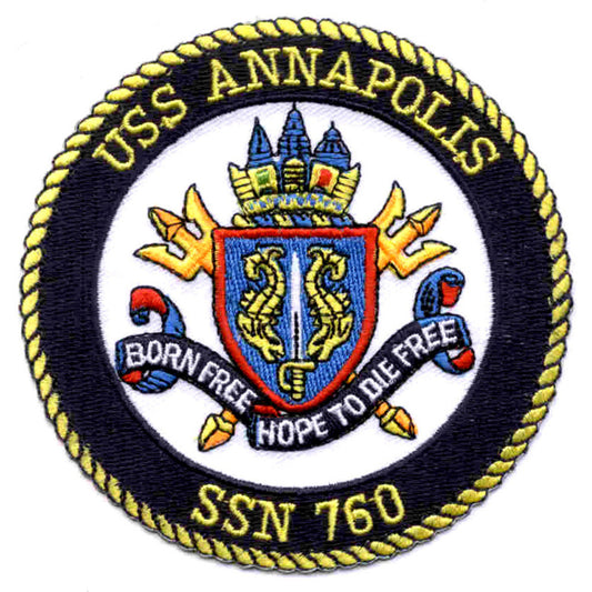 USS ANNAPOLIS SSN 760 PATCH