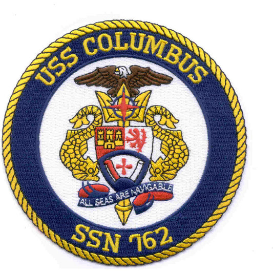 USS COLUMBUS SSN 762 PATCH