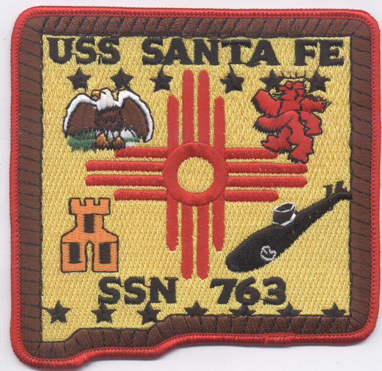 USS SANTA FE SSN 763 PATCH