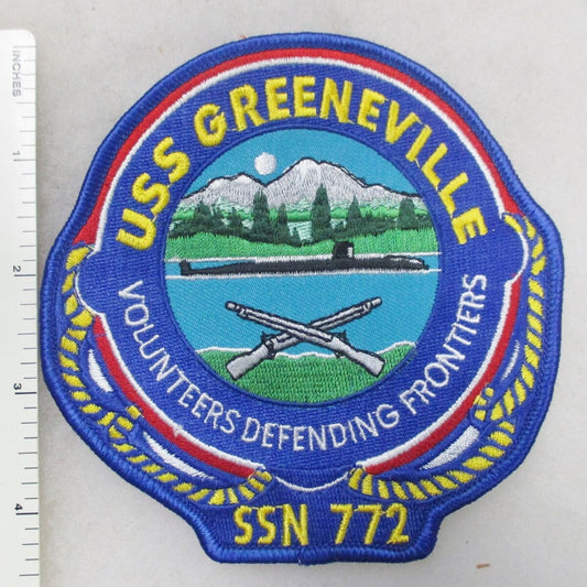 USS GREENEVILL SSN 772 PATCH