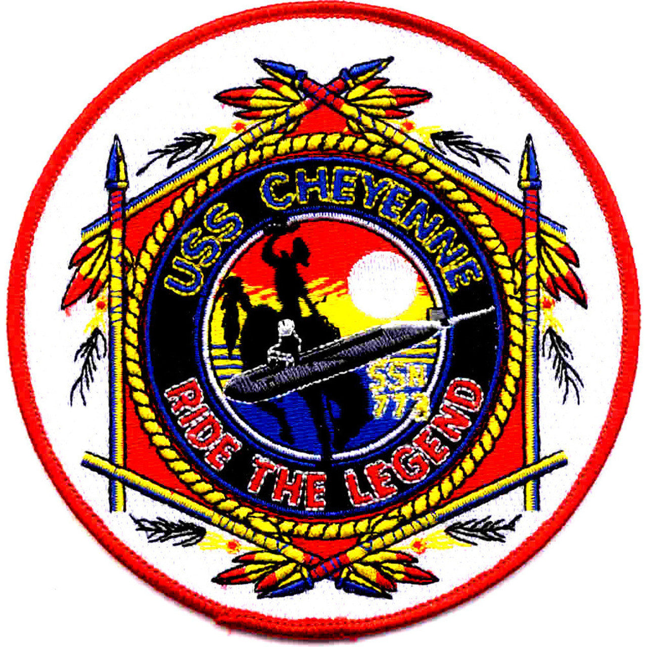 USS CHEYENNE SSN 773 PATCH