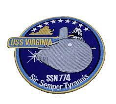 USS VIRGINIA SSN 774 PATCH