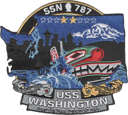 USS WASHINGTON SSN 787  PATCH