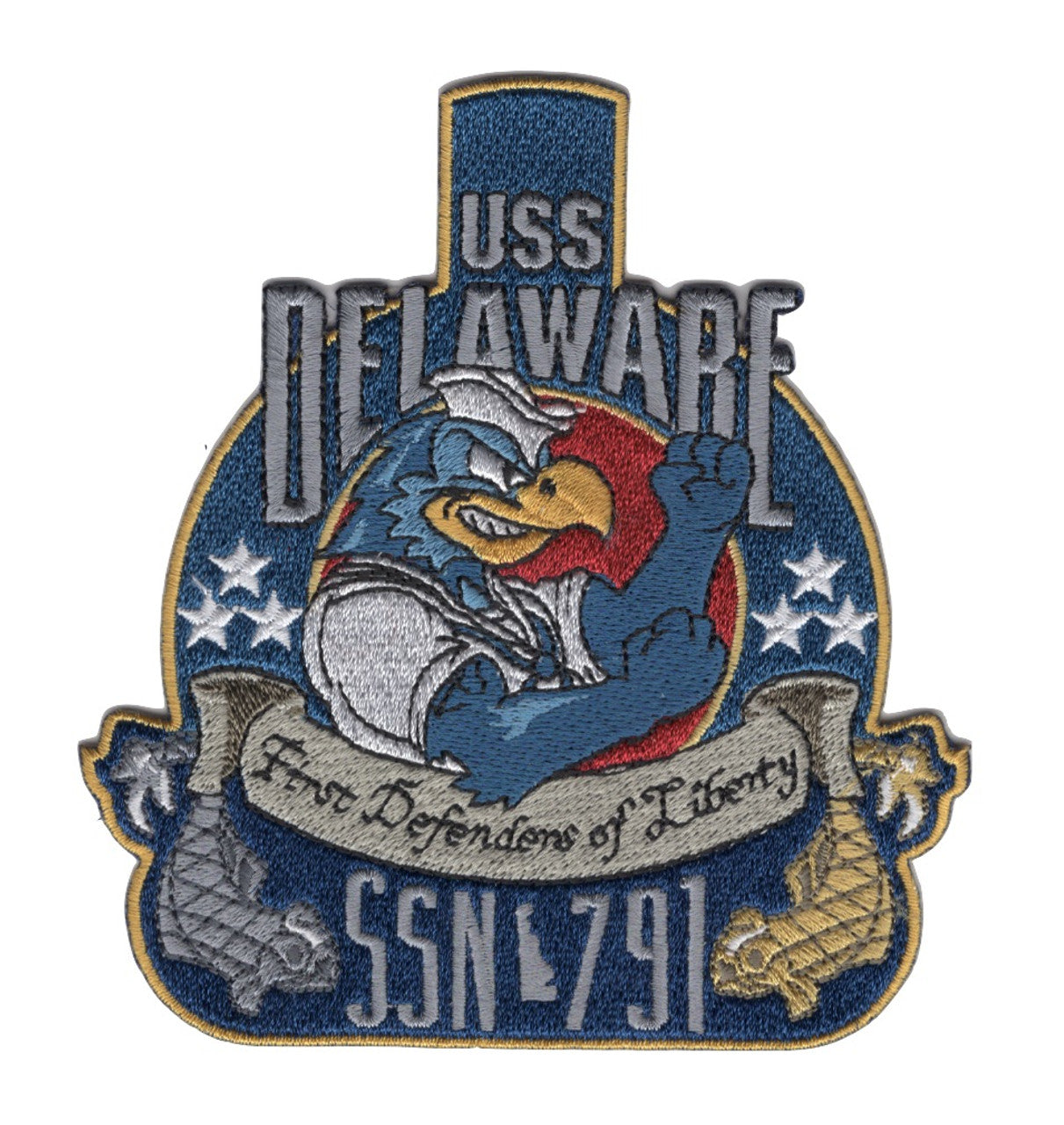 USS DELAWARE SSN 791  PATCH