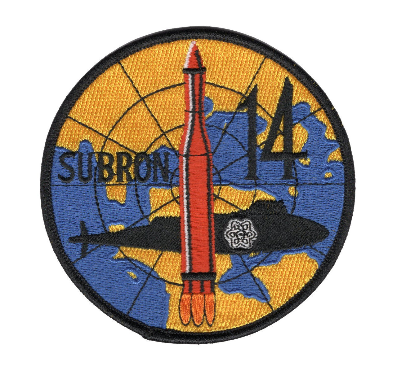 SUBMARINE SQUADRON FOURTEEN / SUBRON 14 PATCH
