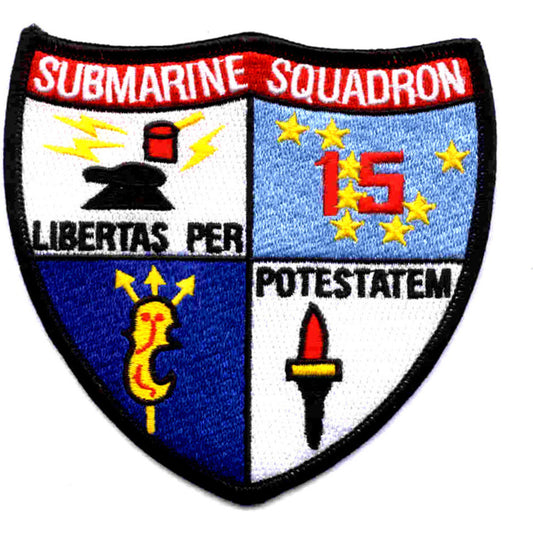 SUBMARINE SQUADRON FIFTEEN / SUBRON 15  PATCH