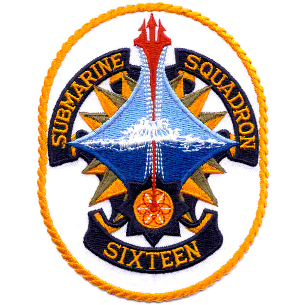 SUBMAIRNE SQUADRON SIXTEEN / SUBRON 16 PATCH
