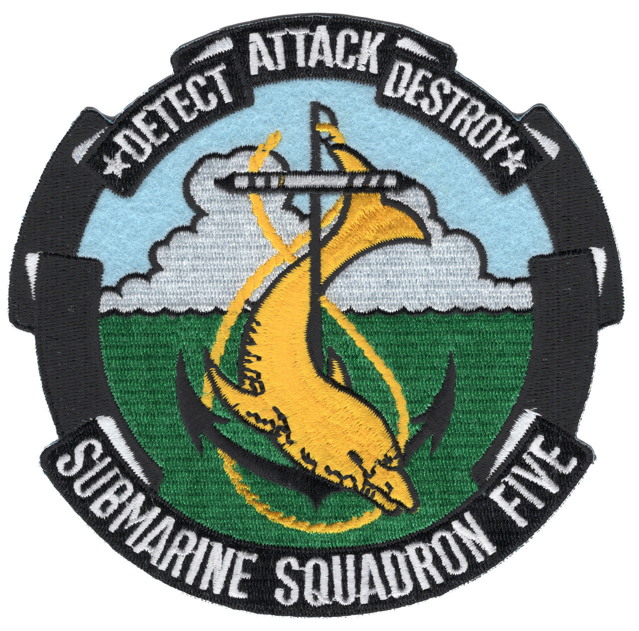 SUBMARINE SQUADRON FIVE / SUBRON 5 PATCH