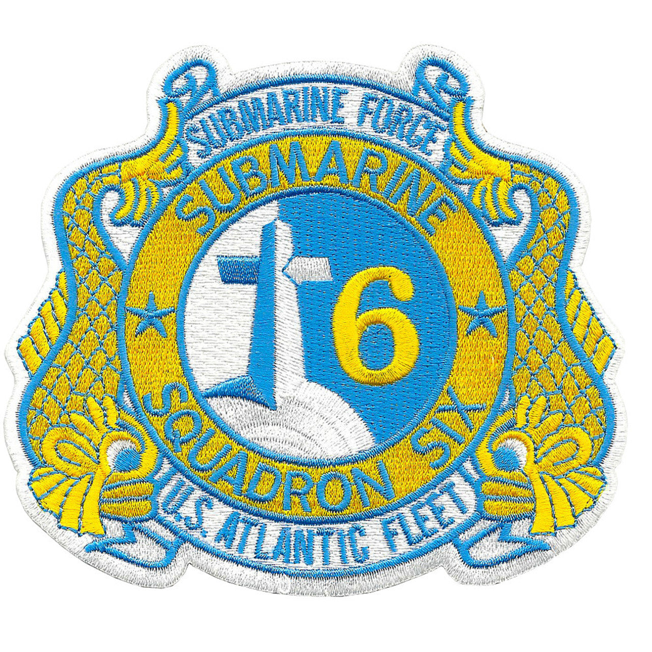 SUBMARINE SQUADRON SIX / SUBRON 6 PATCH
