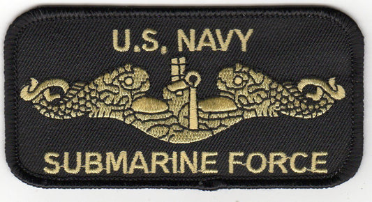 US NAVY Submarine Force Gold DECAL