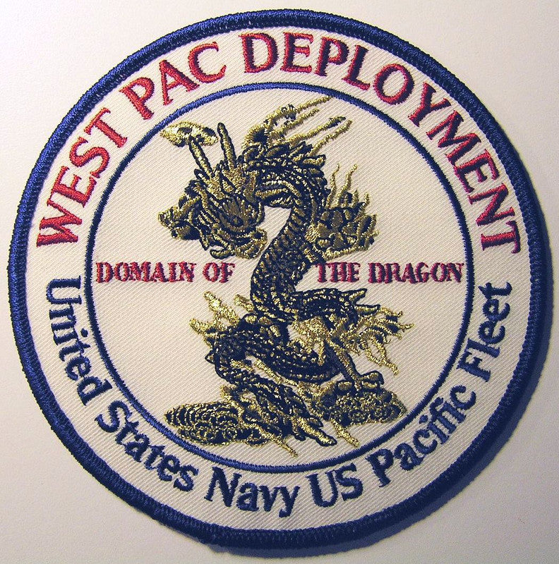 West PAC Deployment  DECAL/STICKER