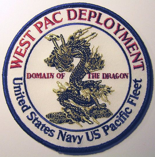 West PAC Deployment  DECAL/STICKER