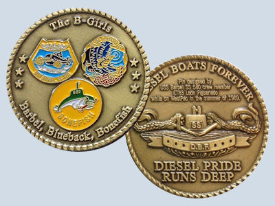 B-Girls Challenge Coin