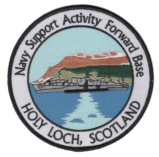 NAVAL SUPPORT ACTIVITY FORWARD BASE HOLY LOCH COMMAND PATCH
