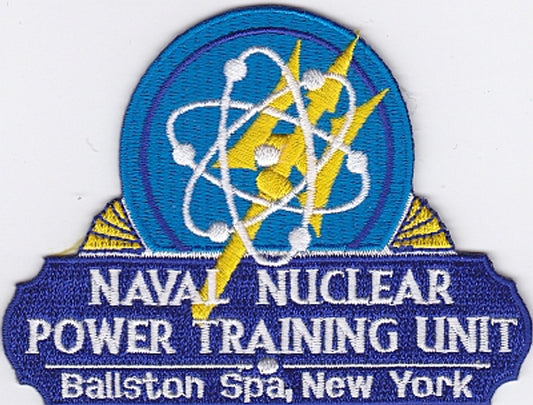 NAVAL NUCLEAR POWER TRAINING UNIT BALLSTON SPA COMMAND PATCH