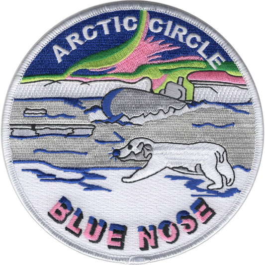 BLUE NOSE DECAL/STICKER   (Blue Nose / Artic Circle)