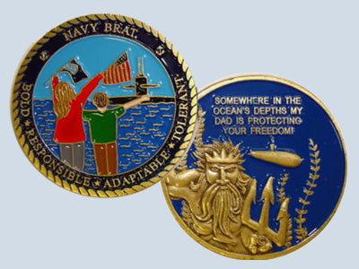 Submarine Brat Challenge Coin