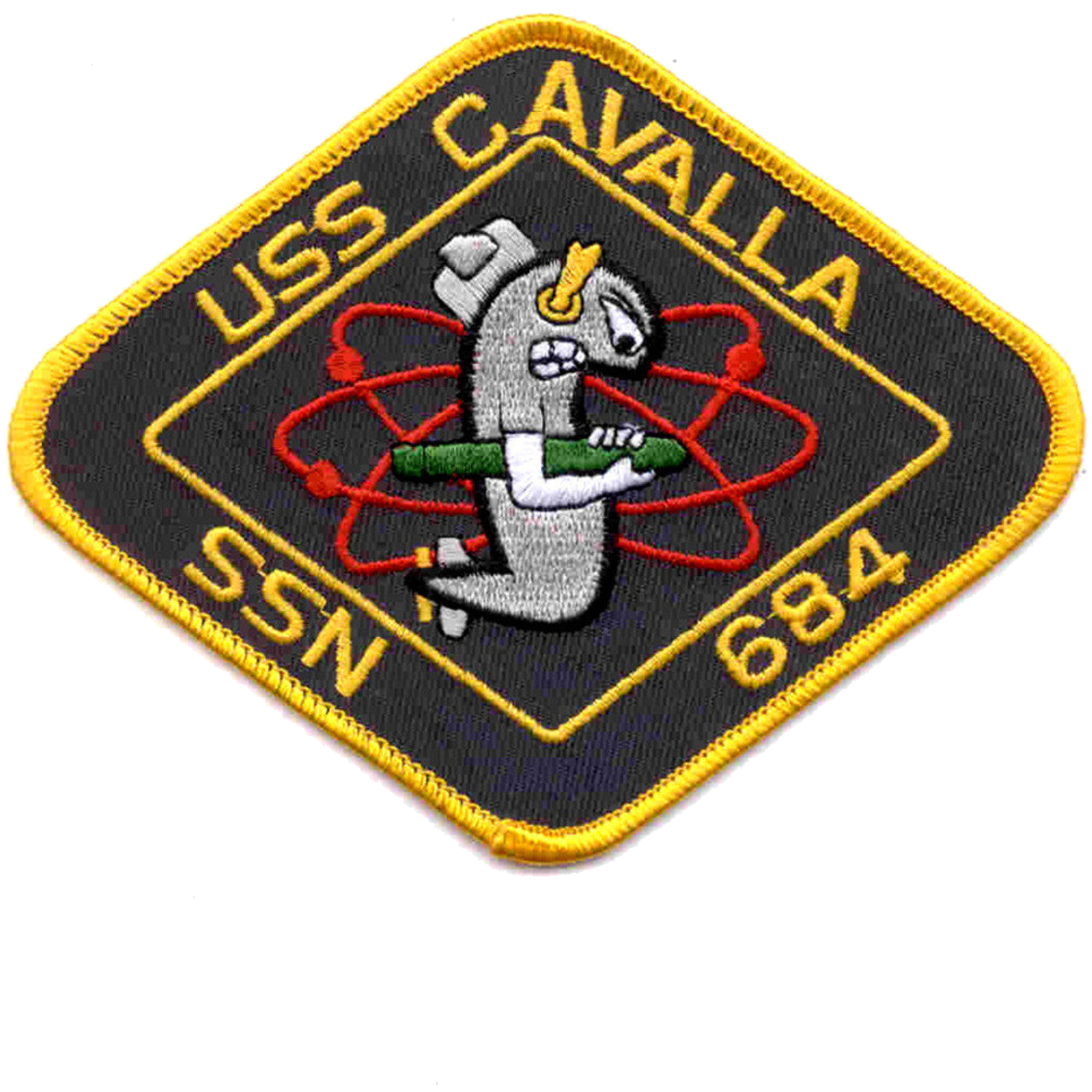 USS CAVALLA SSN 684 PATCH