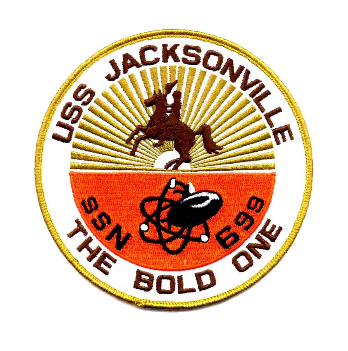 USS JACKSONVILLE SSN 699 PATCH