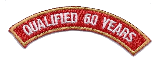 Holland Qualified 60 Years Rocker PATCH collection thumbnail