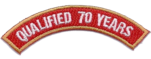 Holland Qualified 70 Years Rocker PATCH collection thumbnail