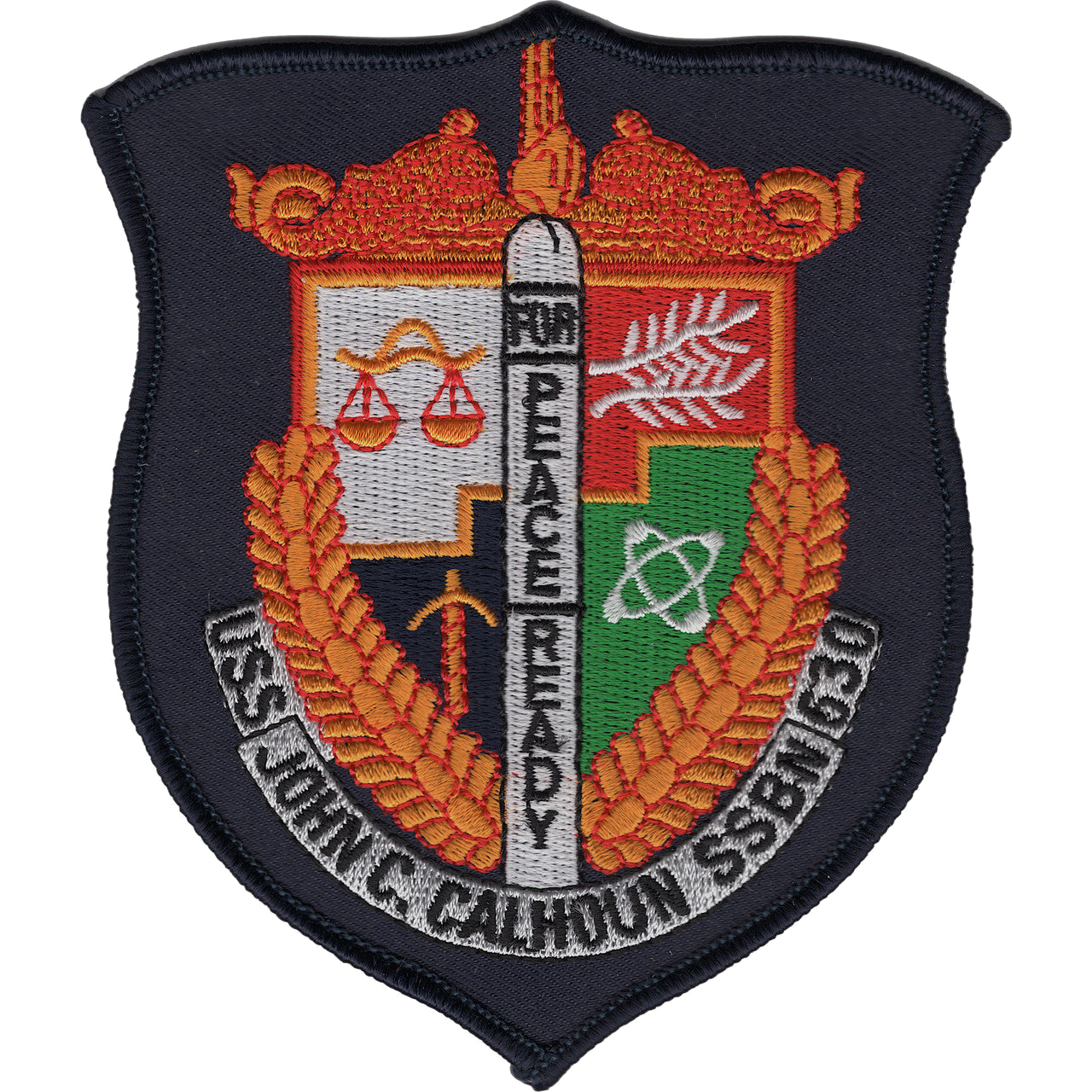 USS JOHN C CALHOUN SSBN 630 PATCH