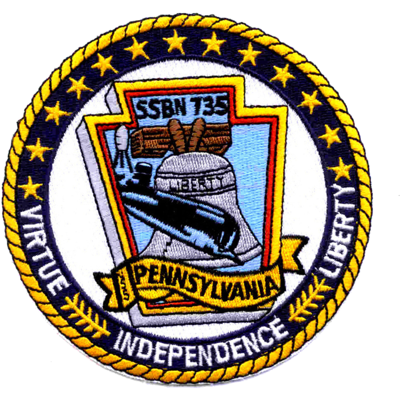 USS PENNSYLVANIA SSBN 735 PATCH