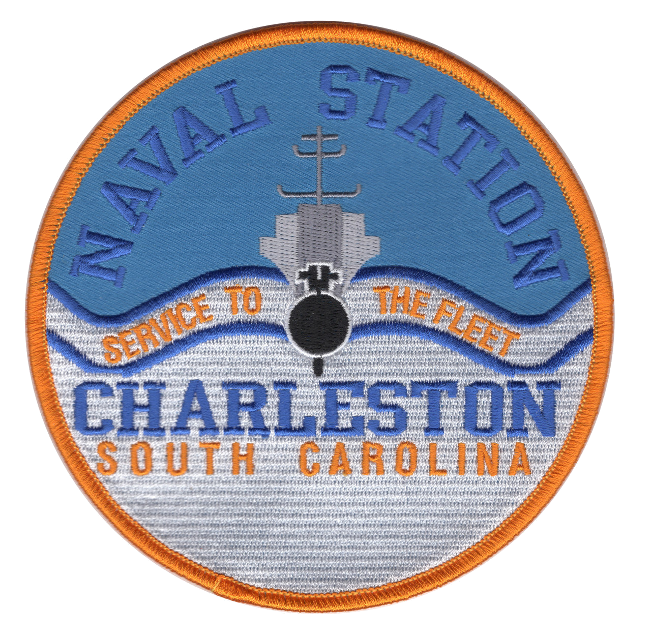 NAVAL STATION CHARLESTON COMMAND PATCH