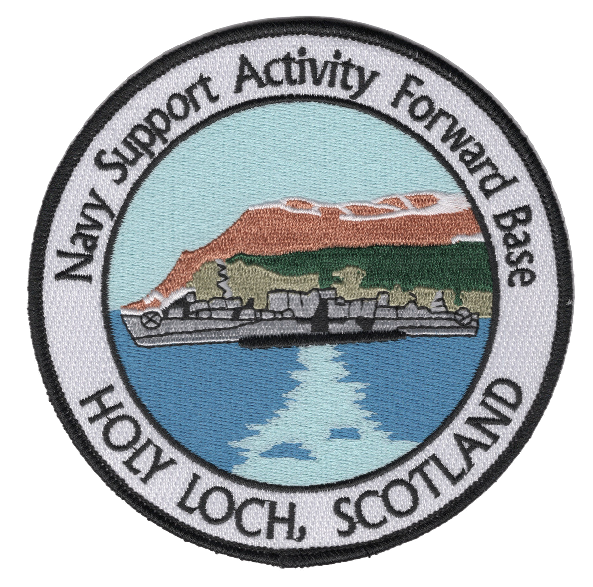 NAVAL SUPPORT ACTIVITY FORWARD BASE HOLY LOCH COMMAND PATCH