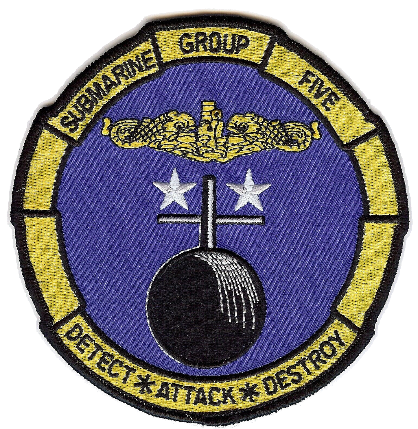 SUBMARINE GROUP FIVE / SUBGRU 5 PATCH