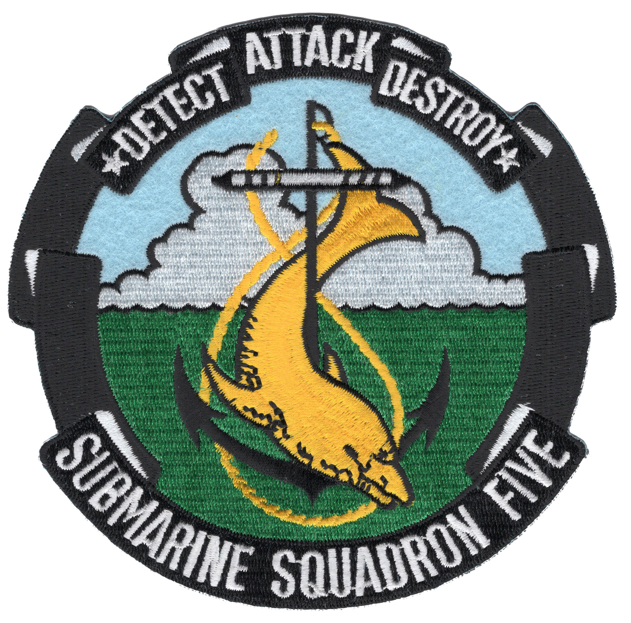SUBMARINE SQUADRON FIVE / SUBRON 5 PATCH