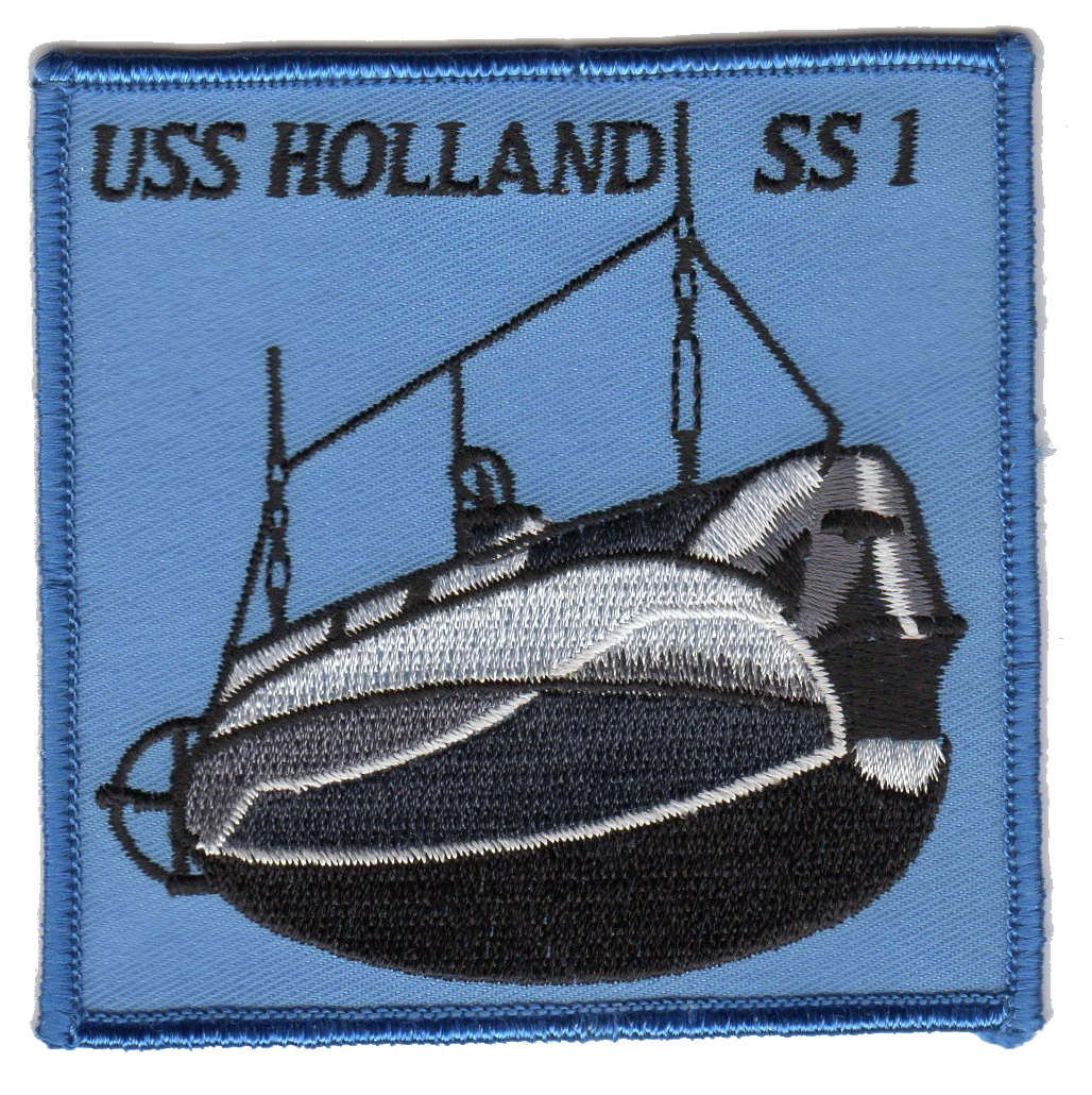 USS HOLLAND SS 1 PATCH collection thumbnail