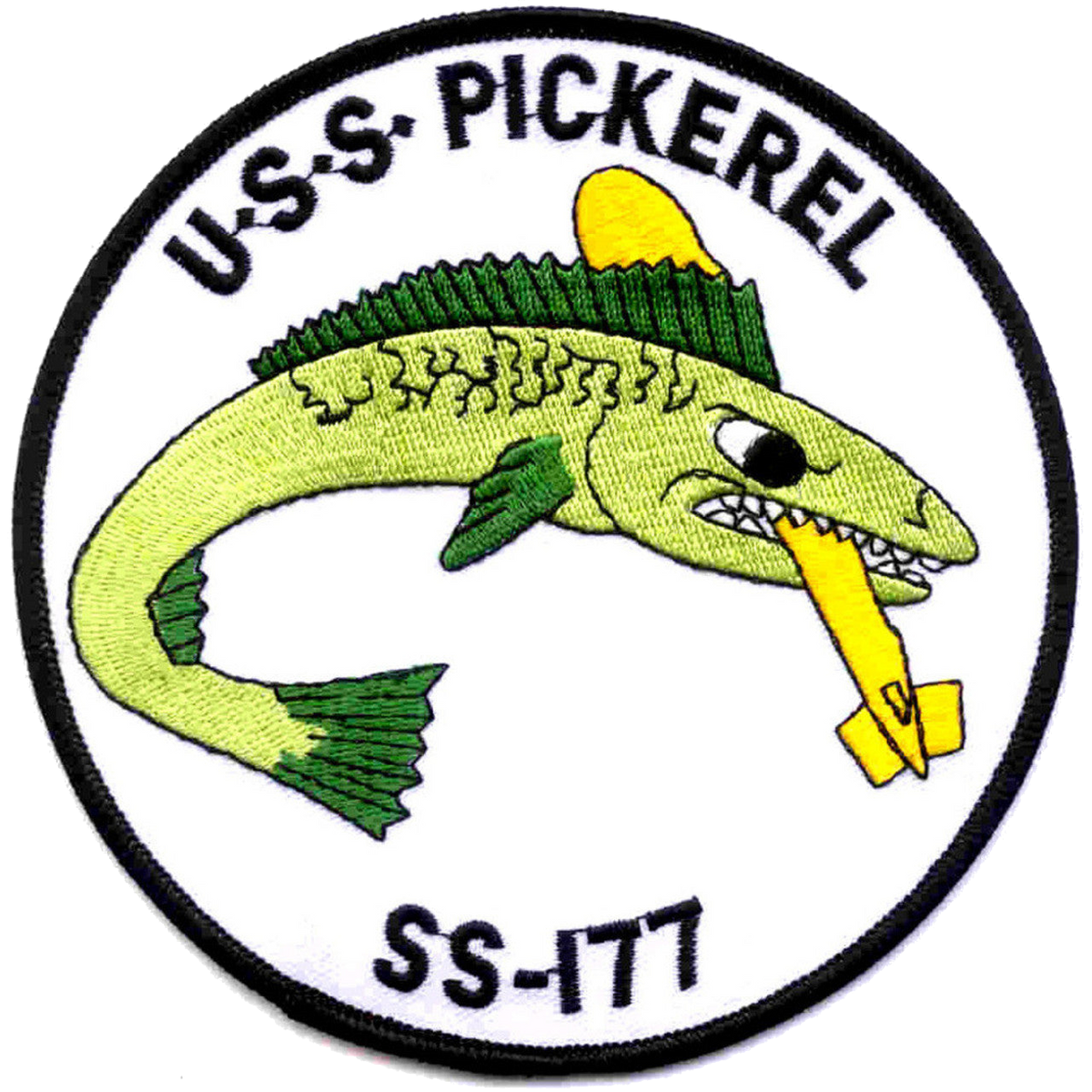 USS PICKEREL SS 177 PATCH