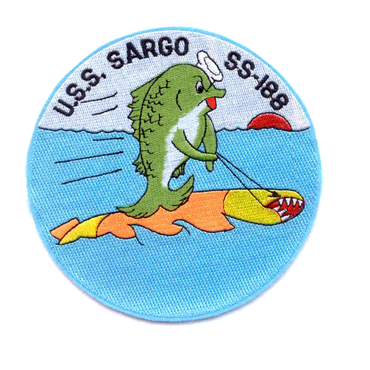USS SARGO SS 188 PATCH