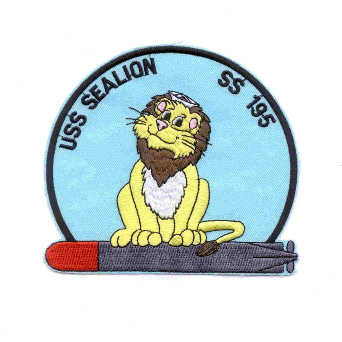 USS SEALION SS 195 PATCH